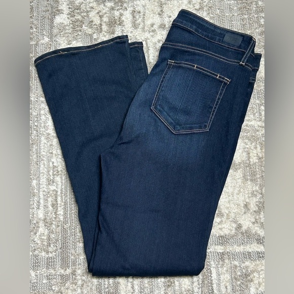 Paige High Rise Manhattan Gardena Bootcut Jeans Size 32 - Picture 7 of 9